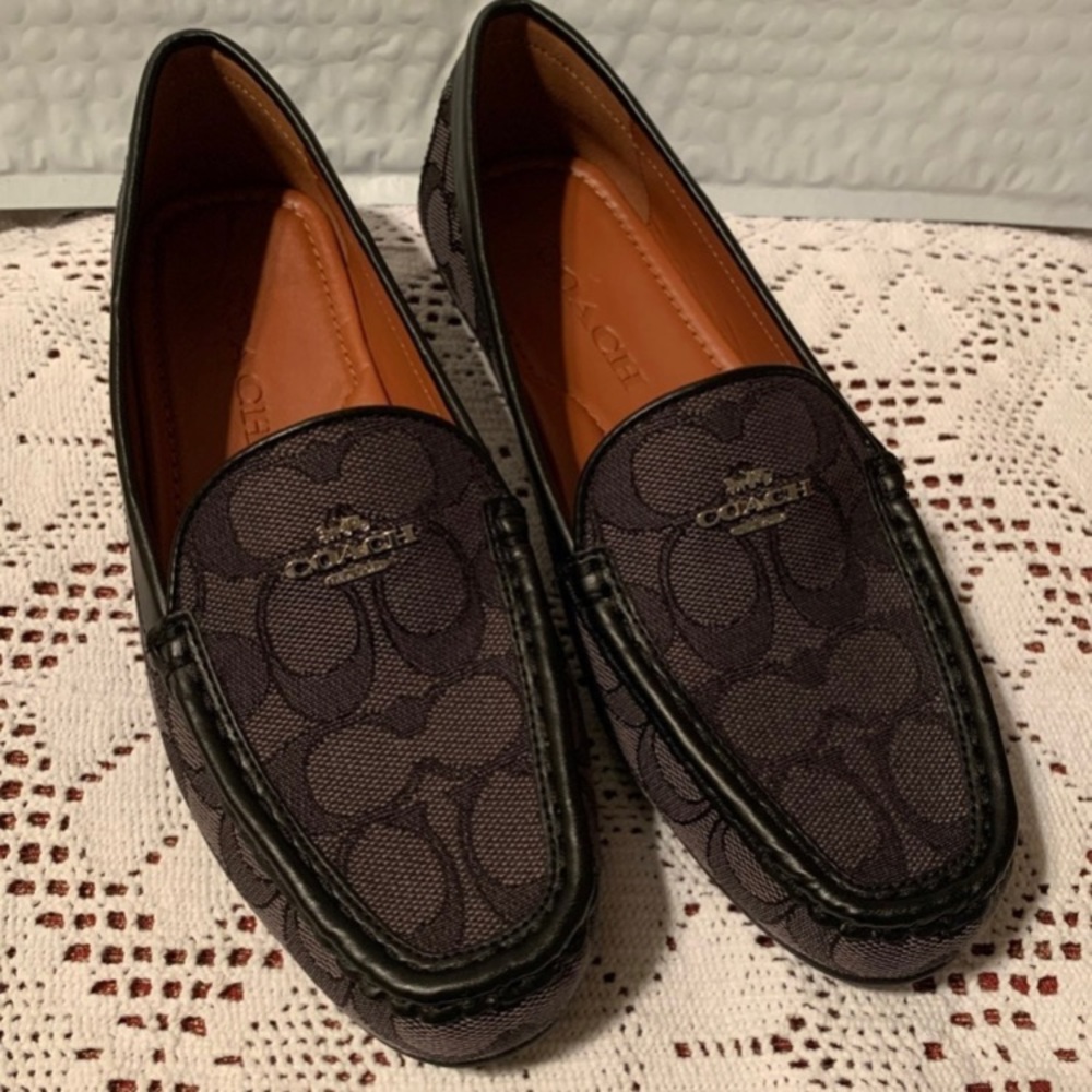 Coach loafers and slip ons